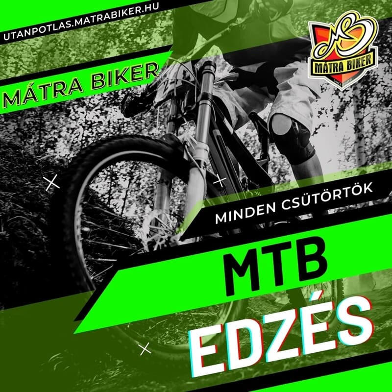 MTB edzés minden csütörtökön!