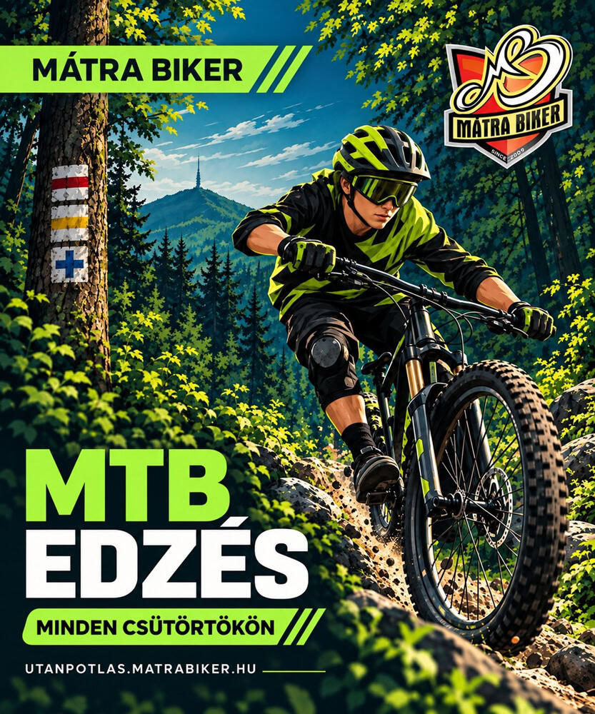 MTB edzés minden csütörtökön!